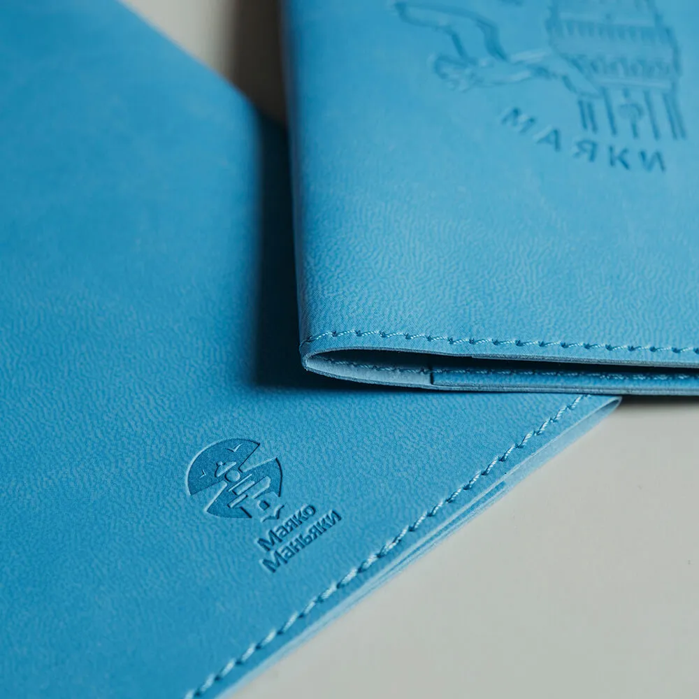 Обложка на паспорт с маяками (разные цвета) - фото 7