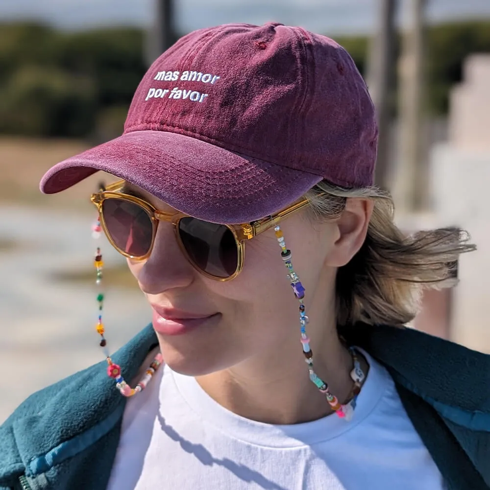 Бейсболка Faded с вышивкой mas amor - фото 4