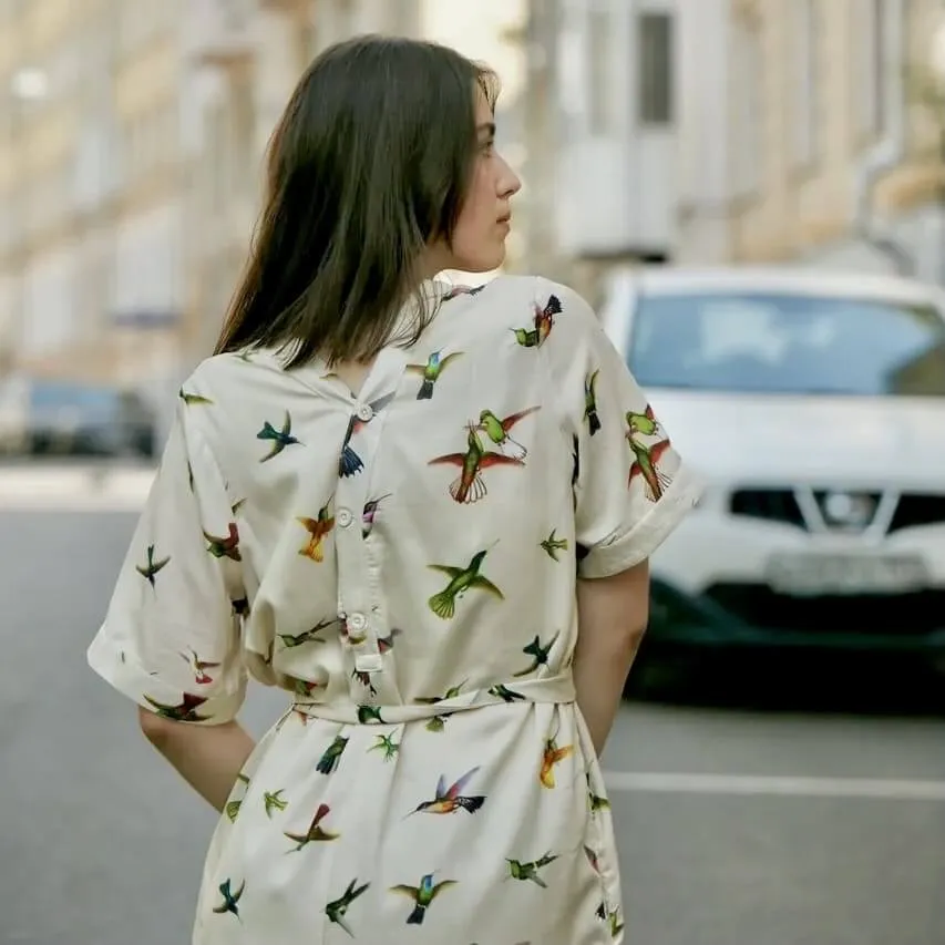 Платье Dedicated Bornholm Floral Hummingbirds Multi Color - фото 7