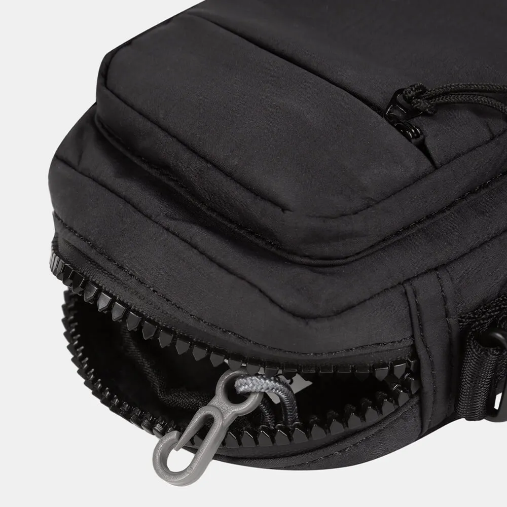 Мини-сумка через плечо SHU рипстоп черная - фото 7