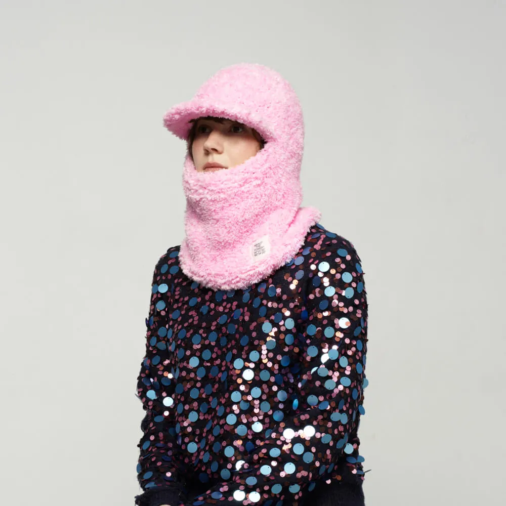 Балаклава CHECK YA HEAD розовая T1919/49 - фото 2