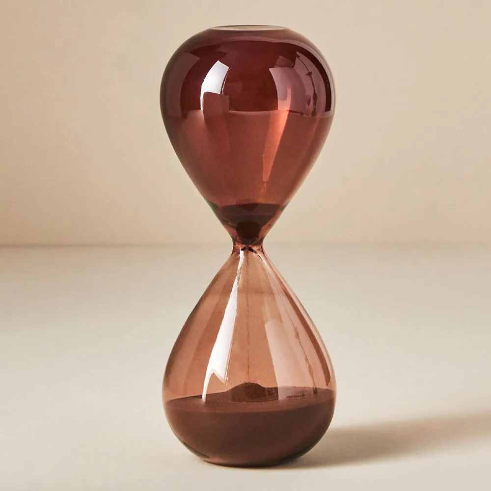 Песочные часы на 15 мин дымчатый кварц - фото 1