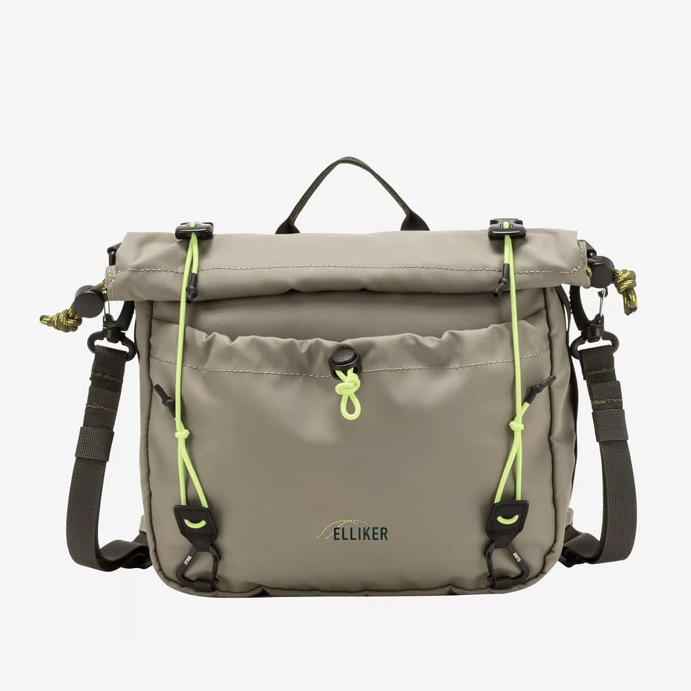 Кроссбоди сумка ELLIKER Nidder Roll Top 6L Taupe - фото 7