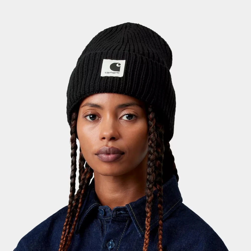 Шапка Carhartt WIP Mira Beanie Black - фото 1