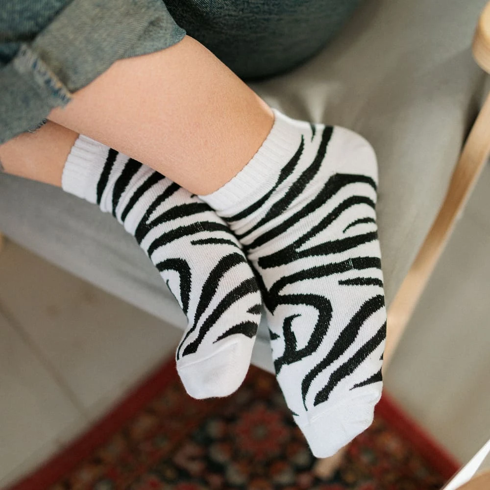 Носки зебровые Friend Function 40-46 короткие - фото 5