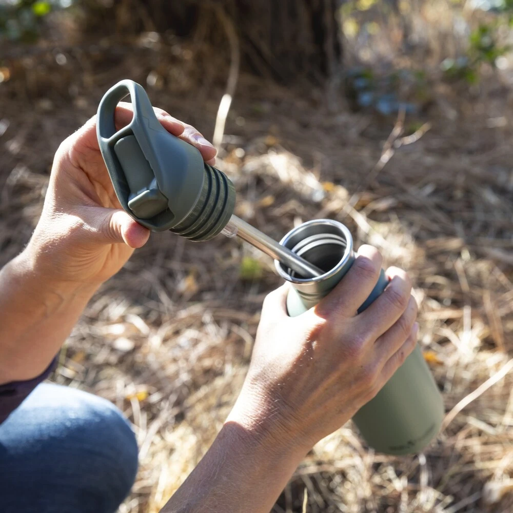 Бутылка Klean Kanteen Classic Flip Sport 800 мл Sea Spray - фото 5