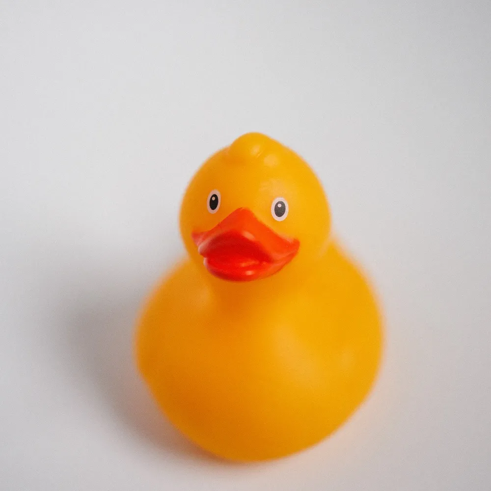 Утка резиновая жёлтая первый сорт - фото 5