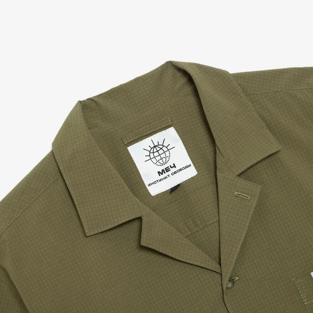 Рубашка Меч Ripstop Shirt S/S Flax - фото 2