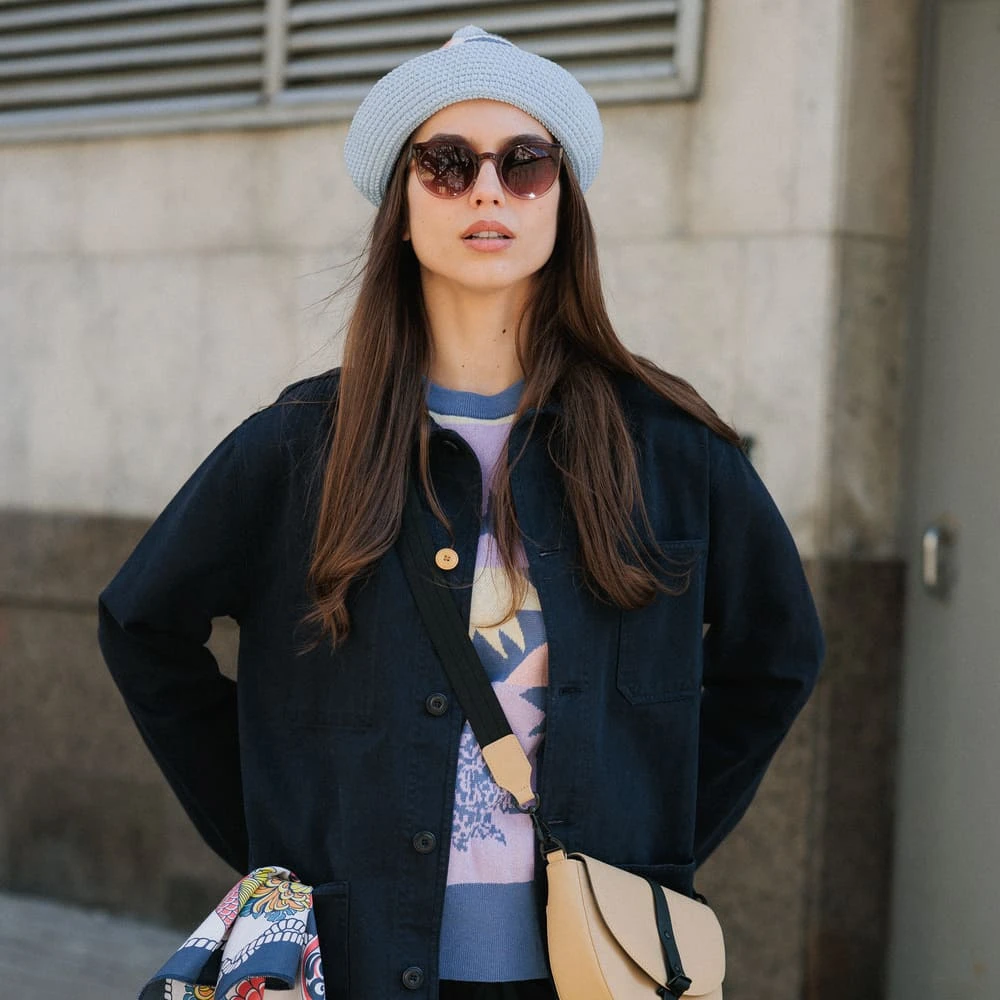 Рубашка Bask In The Sun SERGI navy - фото 12