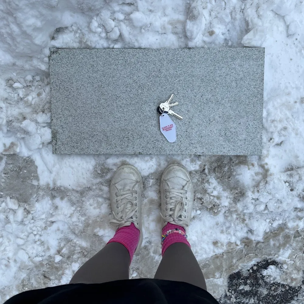 Брелок на ключи Friend Function TWIN PEAKS белый - фото 6