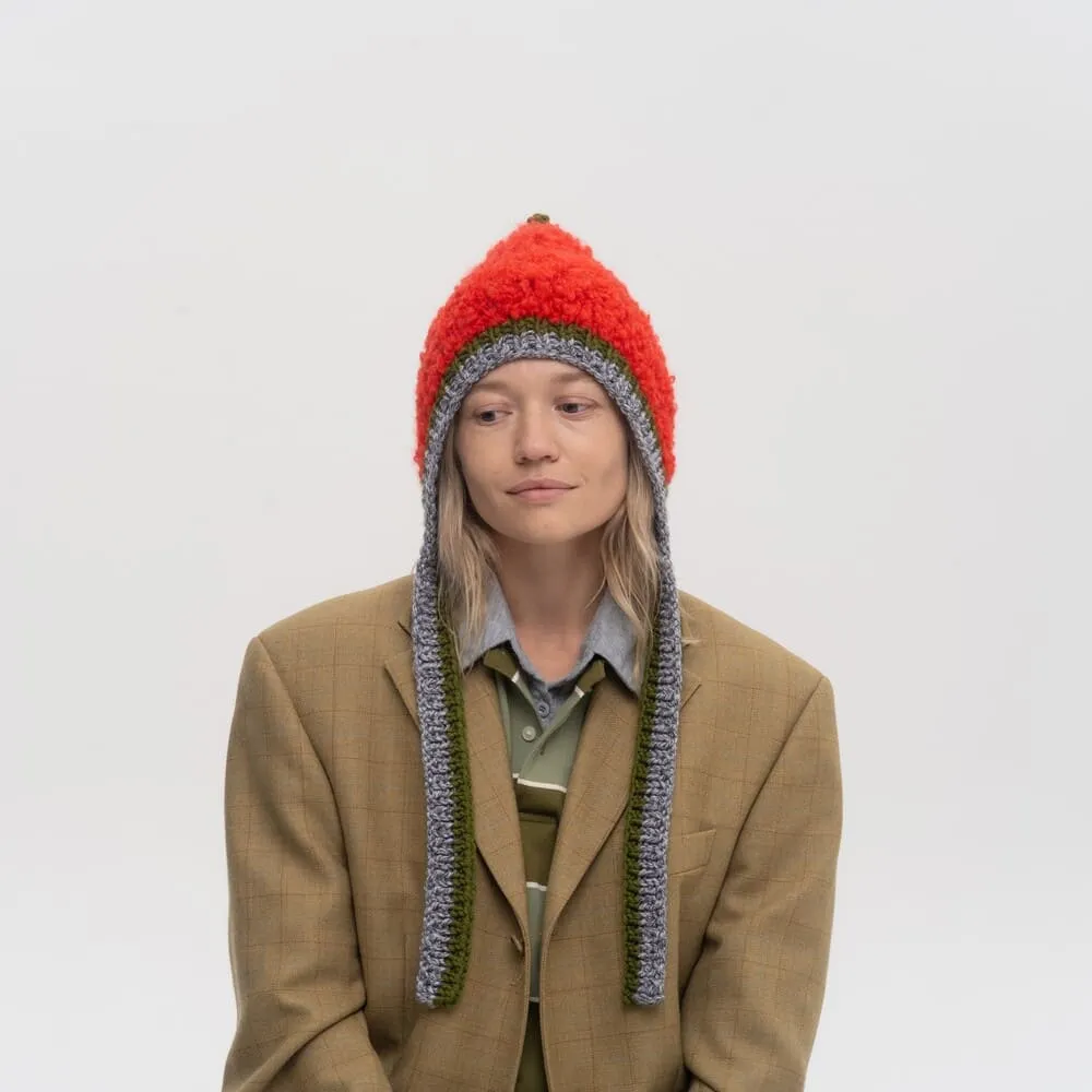 Чепчик CHECK YA HEAD красный 2514/33 - фото 2