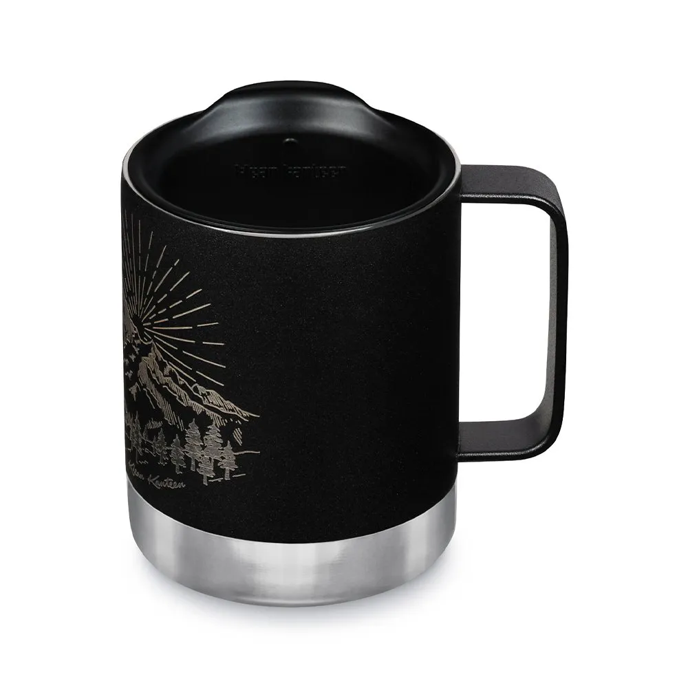 Термокружка Klean Kanteen Camp Mug 355 мл Mountain Black - фото 4