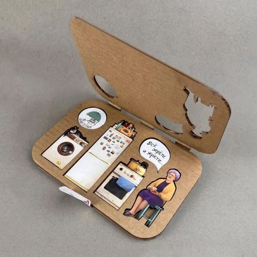 Набор магнитов Тот Самый Петербург «Коммунальная кухня» - фото 2