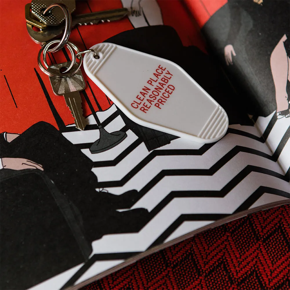 Брелок на ключи Friend Function TWIN PEAKS белый - фото 5