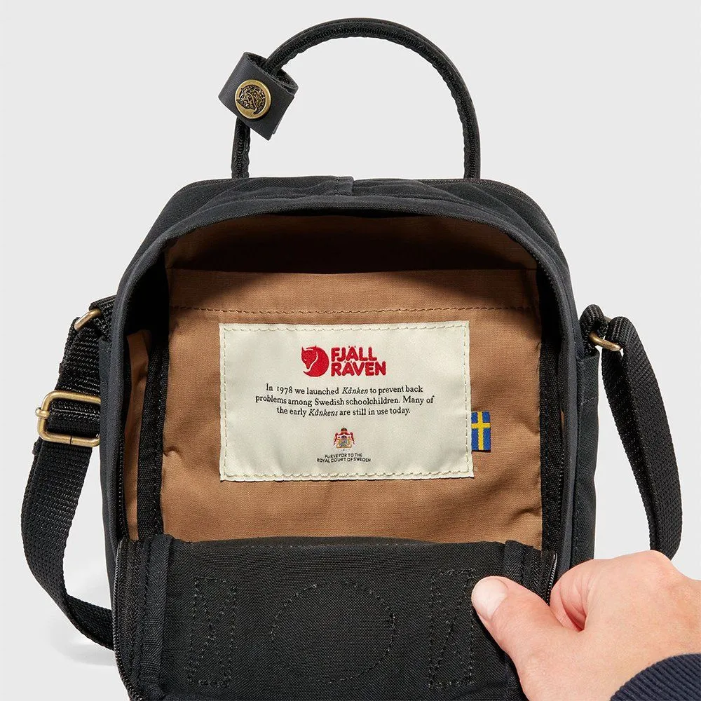 Сумка Fjallraven Kanken No.2 Sling Black (550) - фото 10