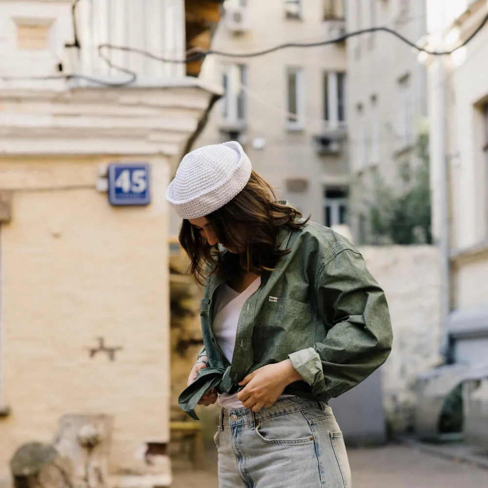 Морячка CHECK YA HEAD светло-серый 1835 - фото 8