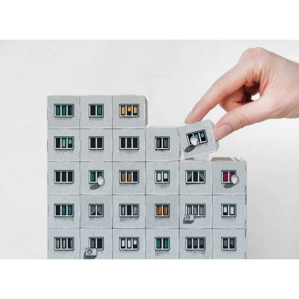 Книга-конструктор Zupagrafika Panelki (Панельки) - фото 3