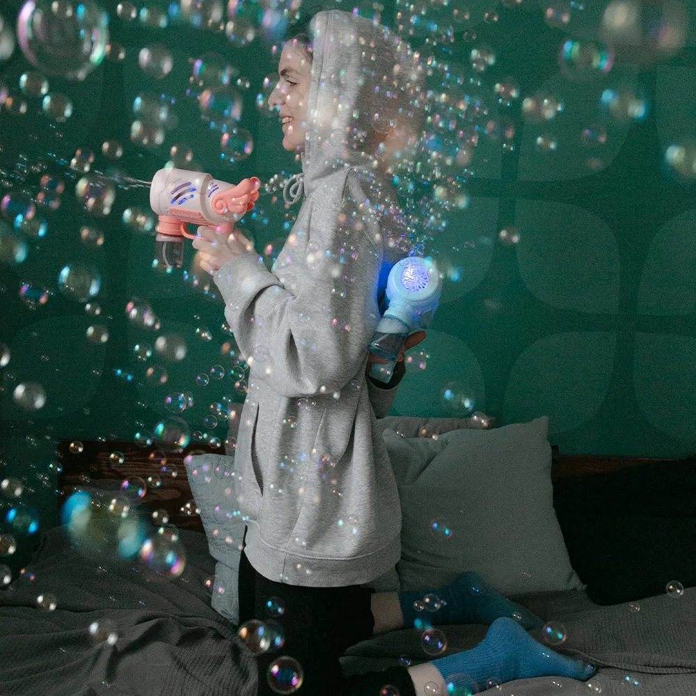 Мыльный пистолет Soap Gun (разные цвета) - фото 3