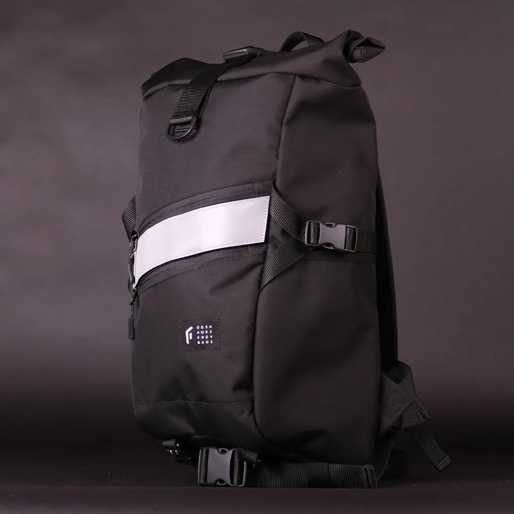 Рюкзак GO Technic Rolltop M черный - фото 4