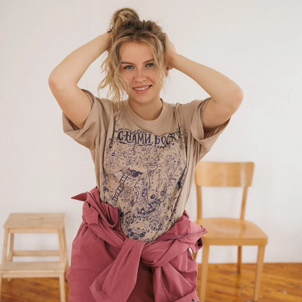 Футболка Barking Store C НАМИ БОСХ оверсайз - фото 10