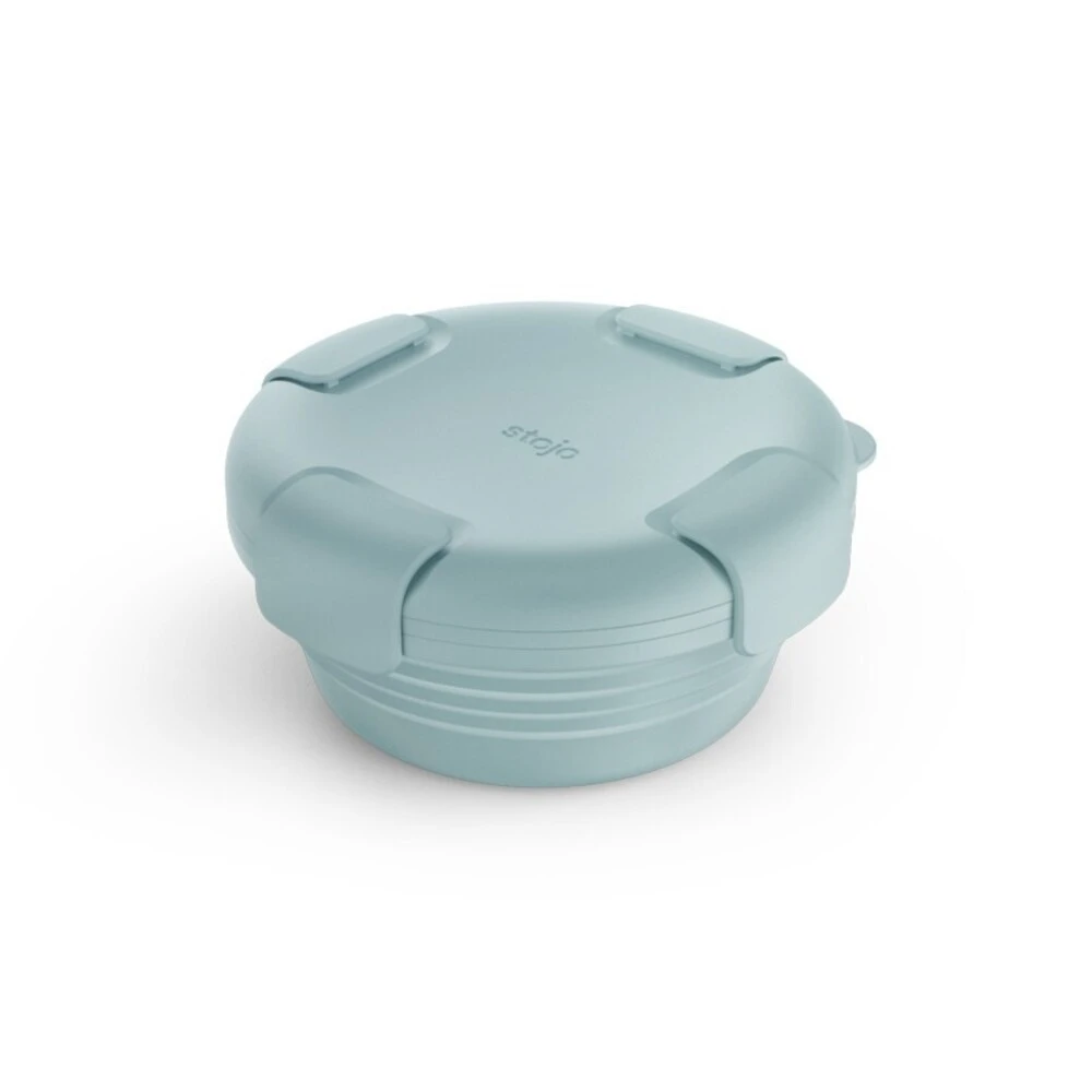 Складной ланч-бокс Stojo Bowl Aquamarine 1065 мл - фото 1