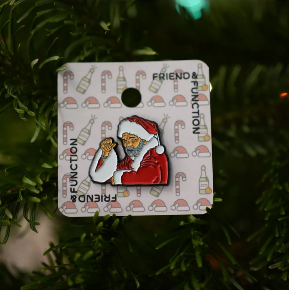 Значок Плохой Санта - фото 4