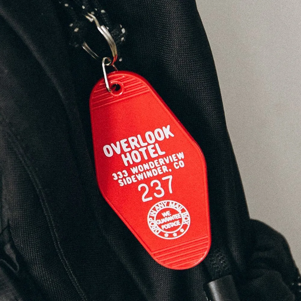 Брелок на ключи Friend Function The Shining бордовый - фото 2