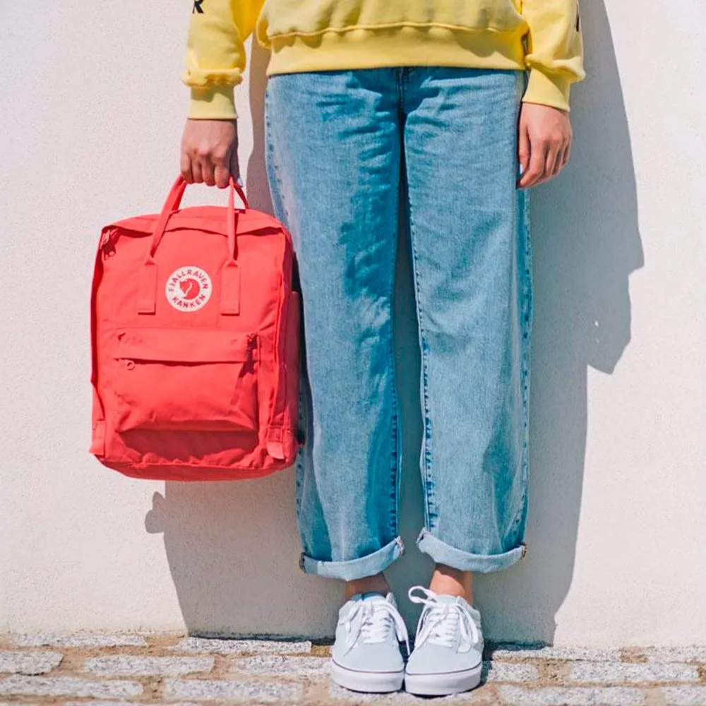 Рюкзак Fjallraven Kanken Peach Pink (319) - фото 5
