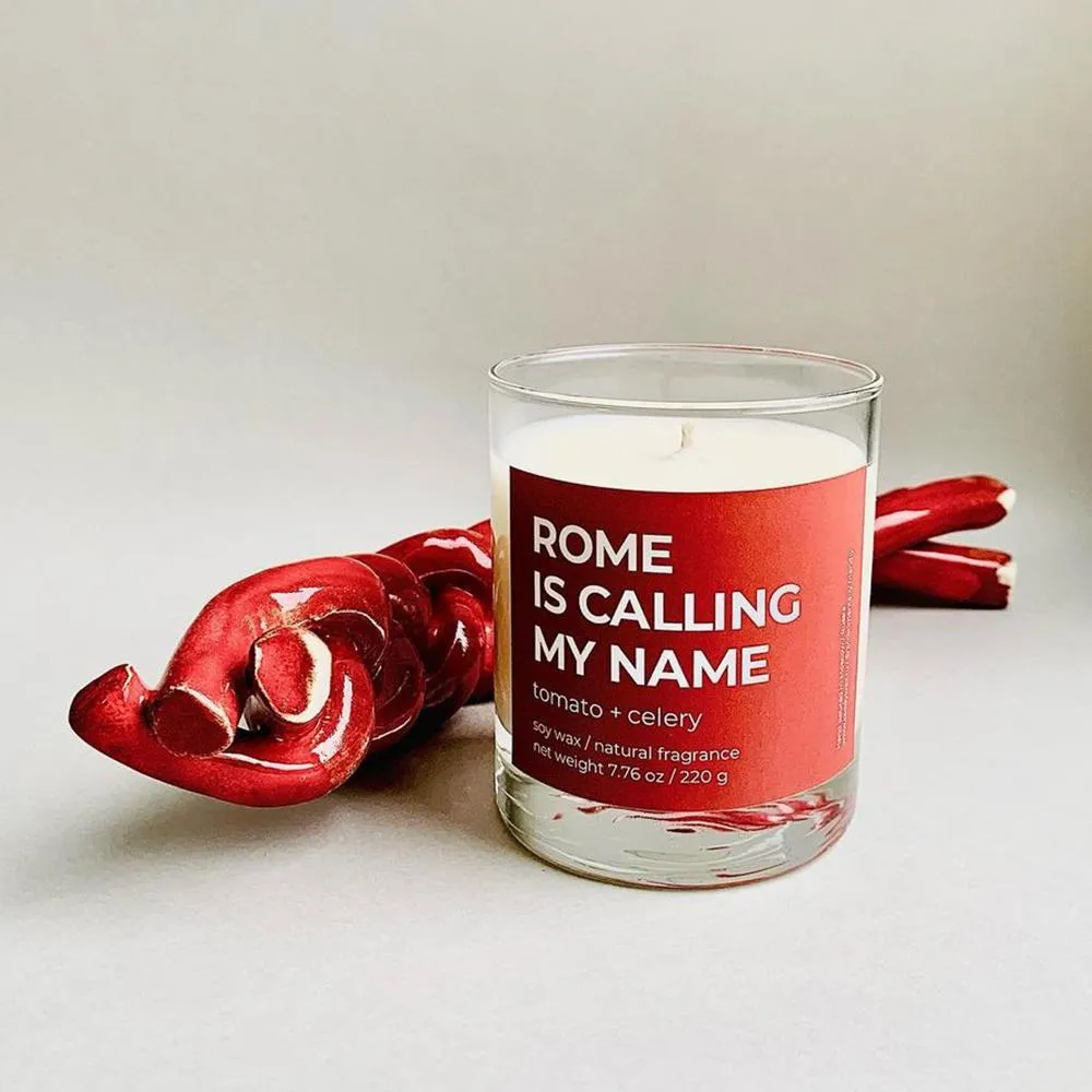 Ароматическая свеча taddywax Rome is calling my name - фото 2