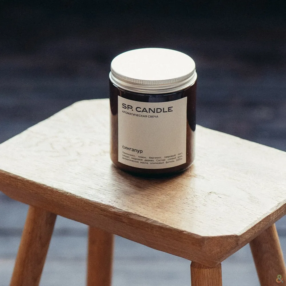 Ароматическая свеча SP Candle большая - фото 15
