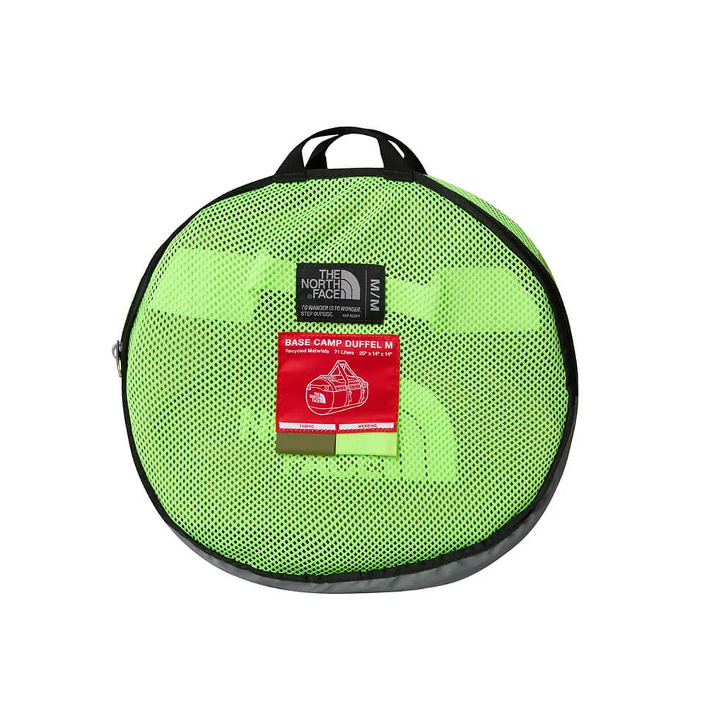 Сумка The North Face Base Camp Duffel M Forest Olive / Safety Green - фото 6