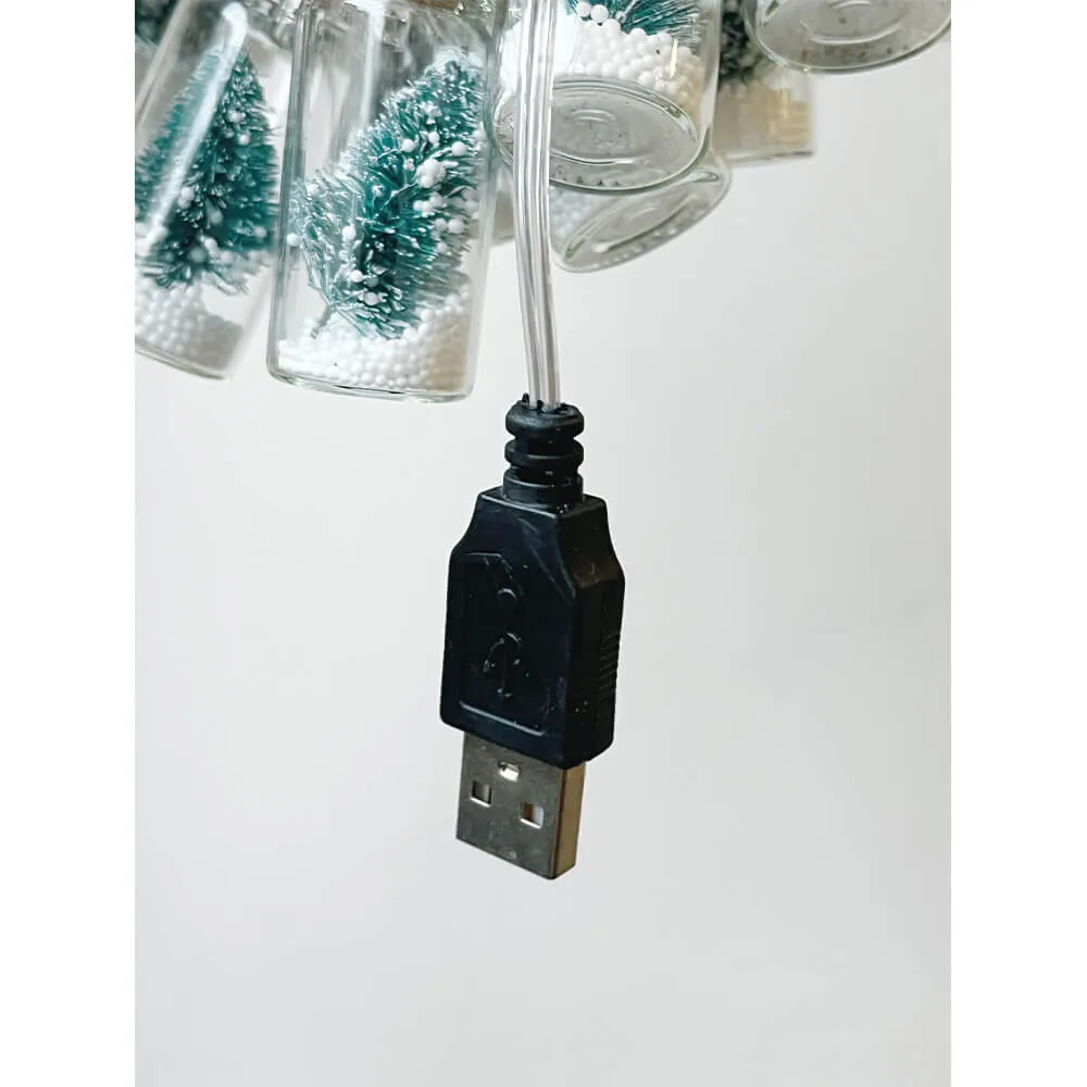 Гирлянда с елочками (20 лампочек) - фото 6