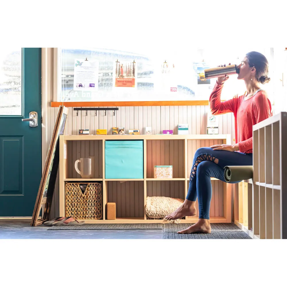 Термокружка Klean Kanteen TKWide 592 мл Cafe Cap Brushed Stainless - фото 5