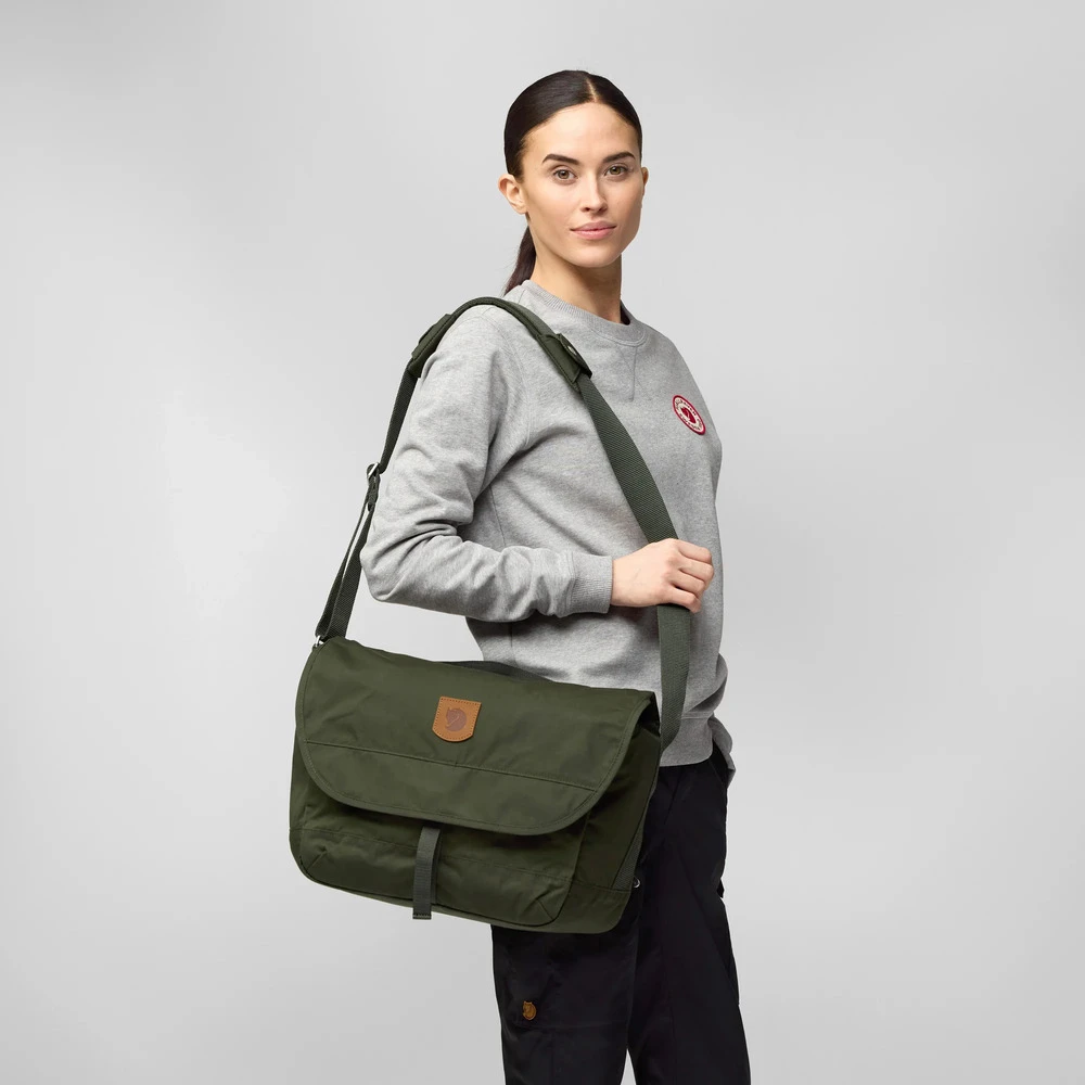 Сумка через плечо Fjallraven Greenland Shoulder Bag Deep Forest - фото 6