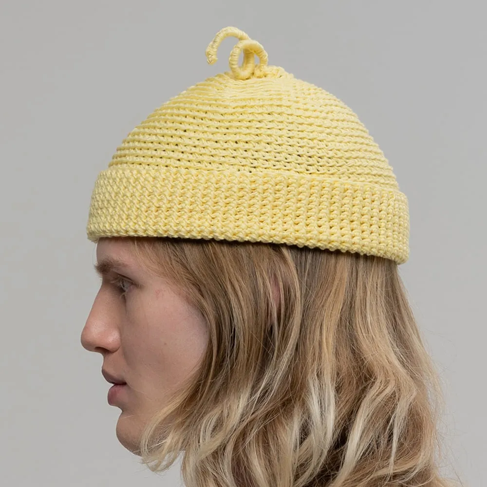 Шапка CHECK YA HEAD желтая 25225/197 - фото 4