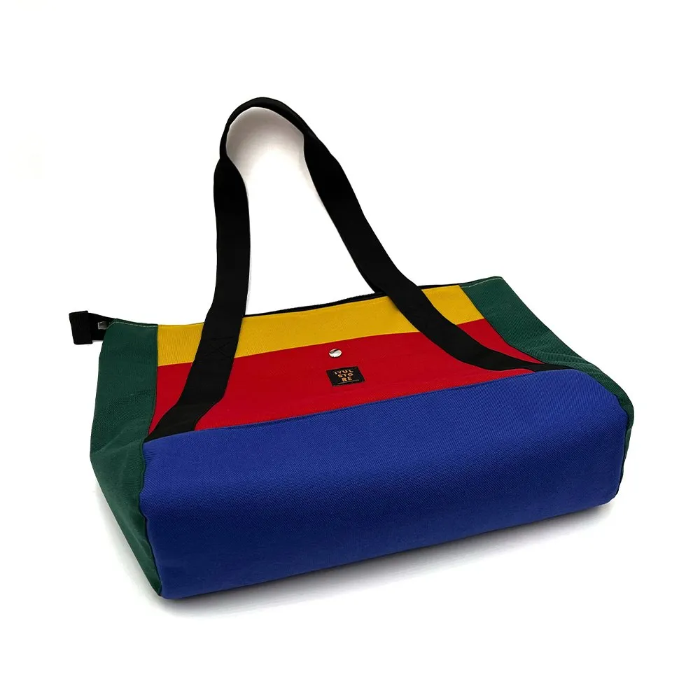 Сумка тоут iyulstore Колор блок - фото 8