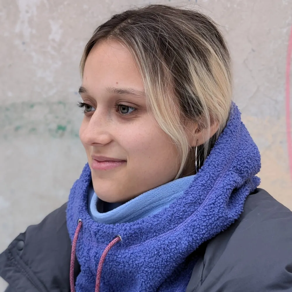 Капюшон Friend Function барашковый сиренево-голубой - фото 9