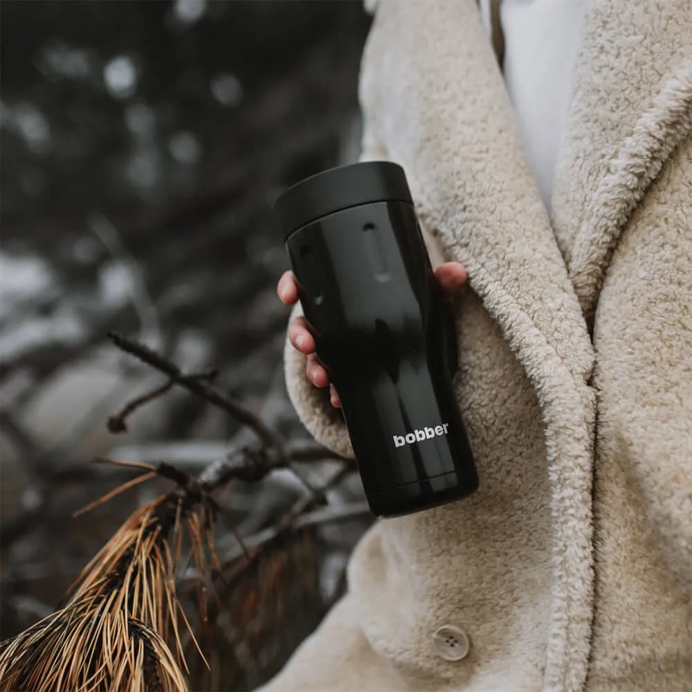 Термокружка bobber Tumbler 470 мл черная - фото 12