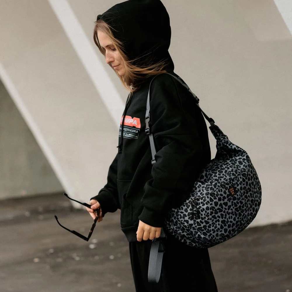 Сумка iyulstore Le sac Серый леопард - фото 14