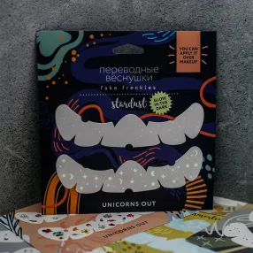 Временная татуировка - веснушки Fake Freckles Stardust (светятся в темноте)