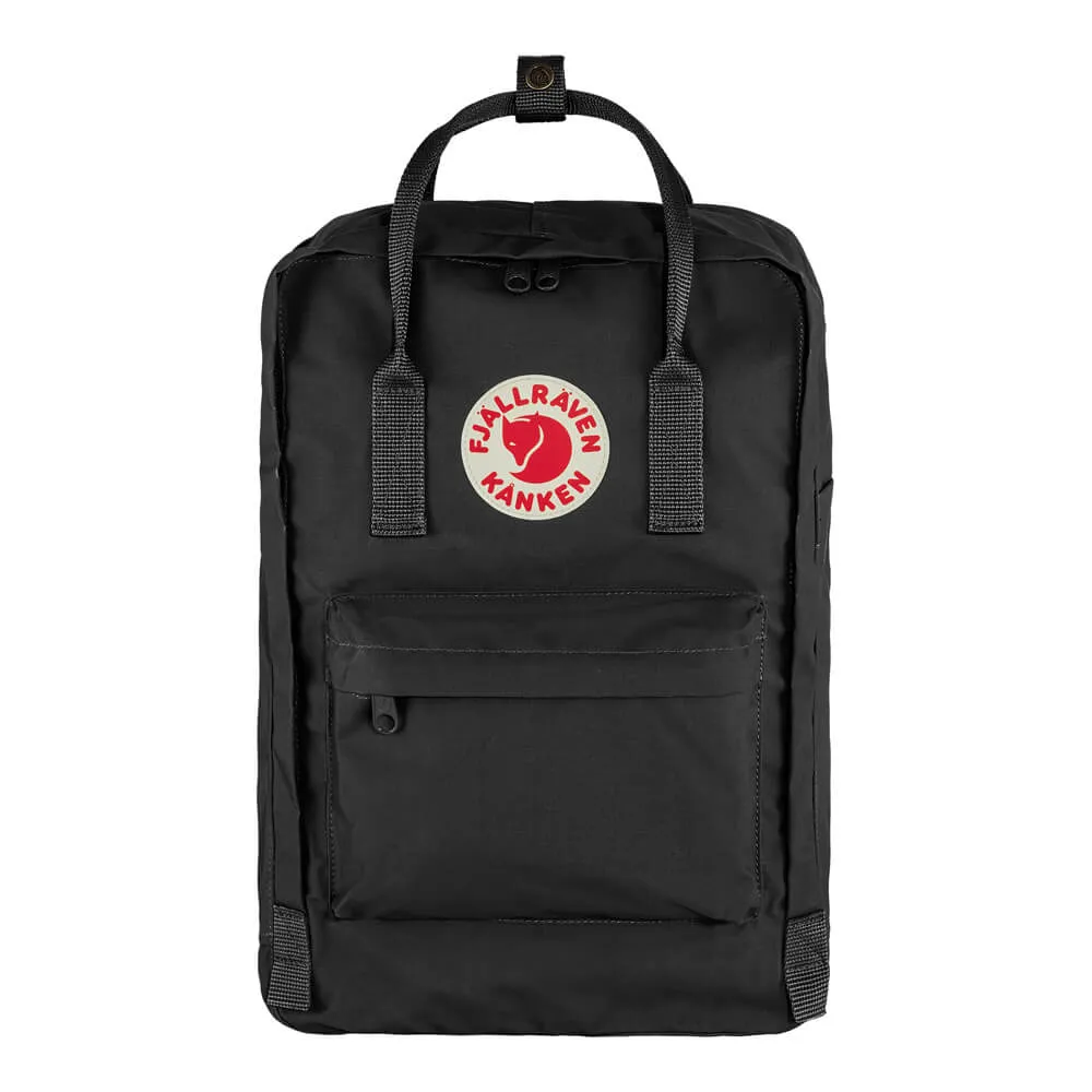 Рюкзак Fjallraven Kanken Laptop 15 Black (550) - фото 1