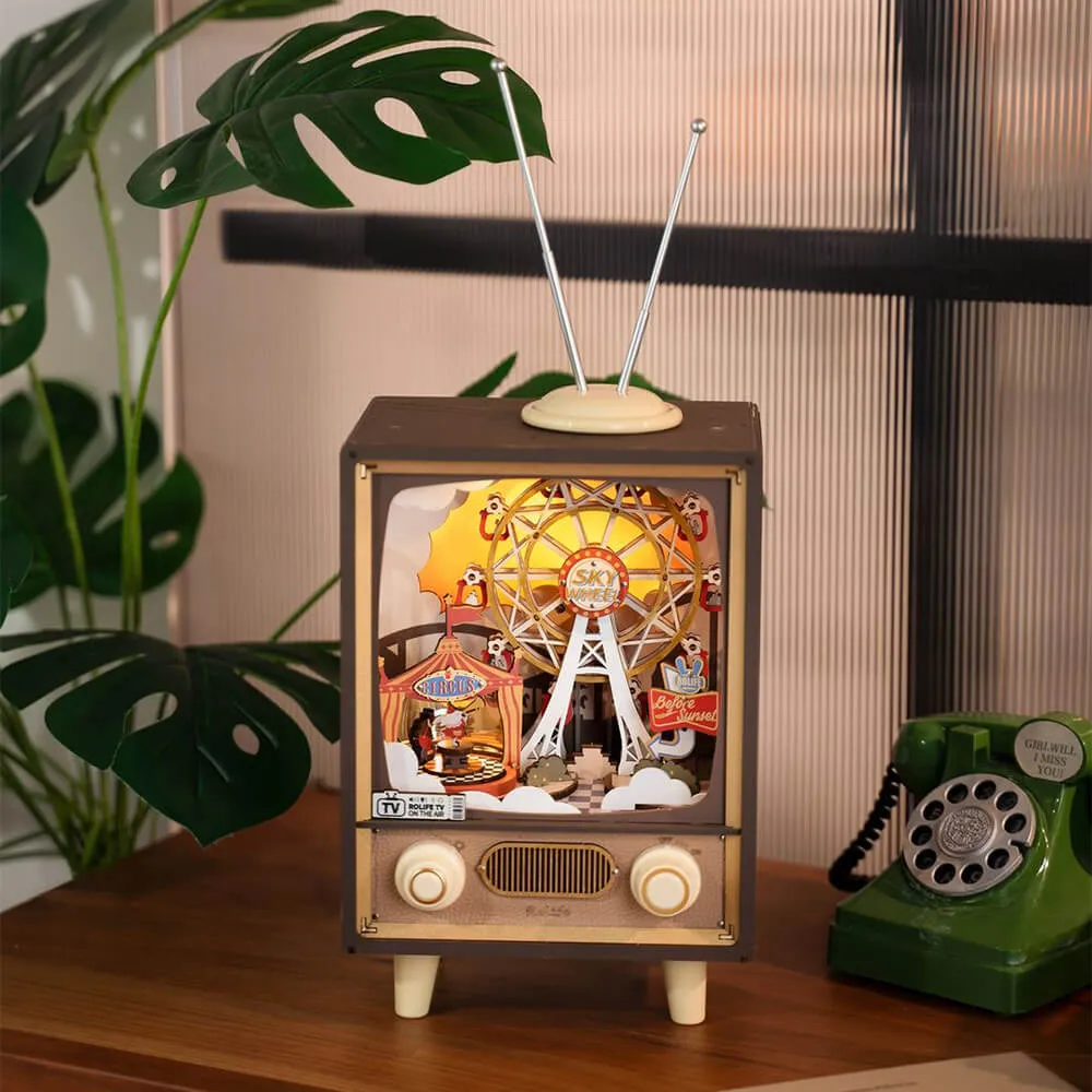 3D-пазл + музыкальная шкатулка Robotime Sunset Carnival - фото 3