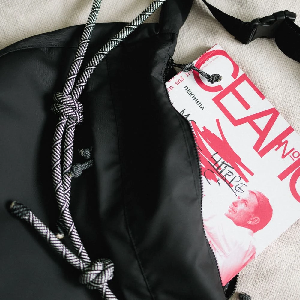 Сумка Friend Function ИЗИ черная прорезиненная - фото 7