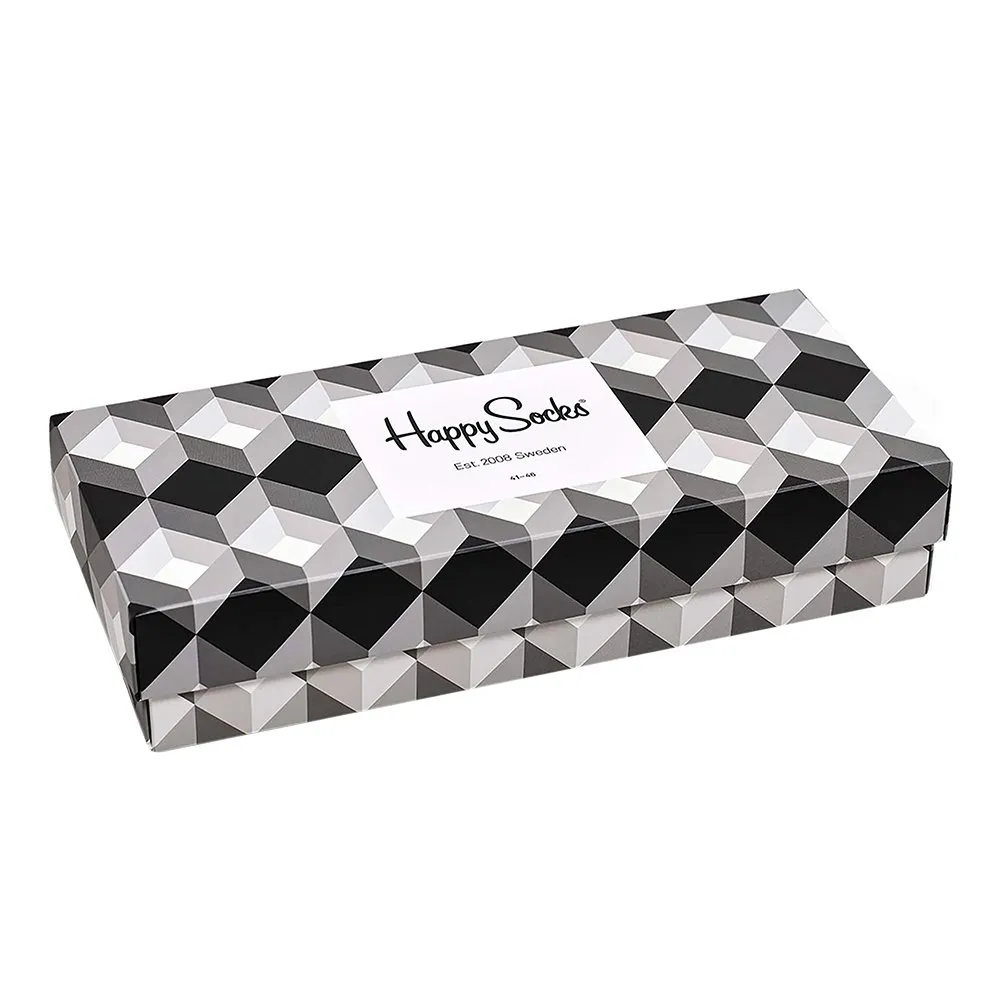 Носки Happy Socks подарочный набор White and Black размер 40-46 - фото 7