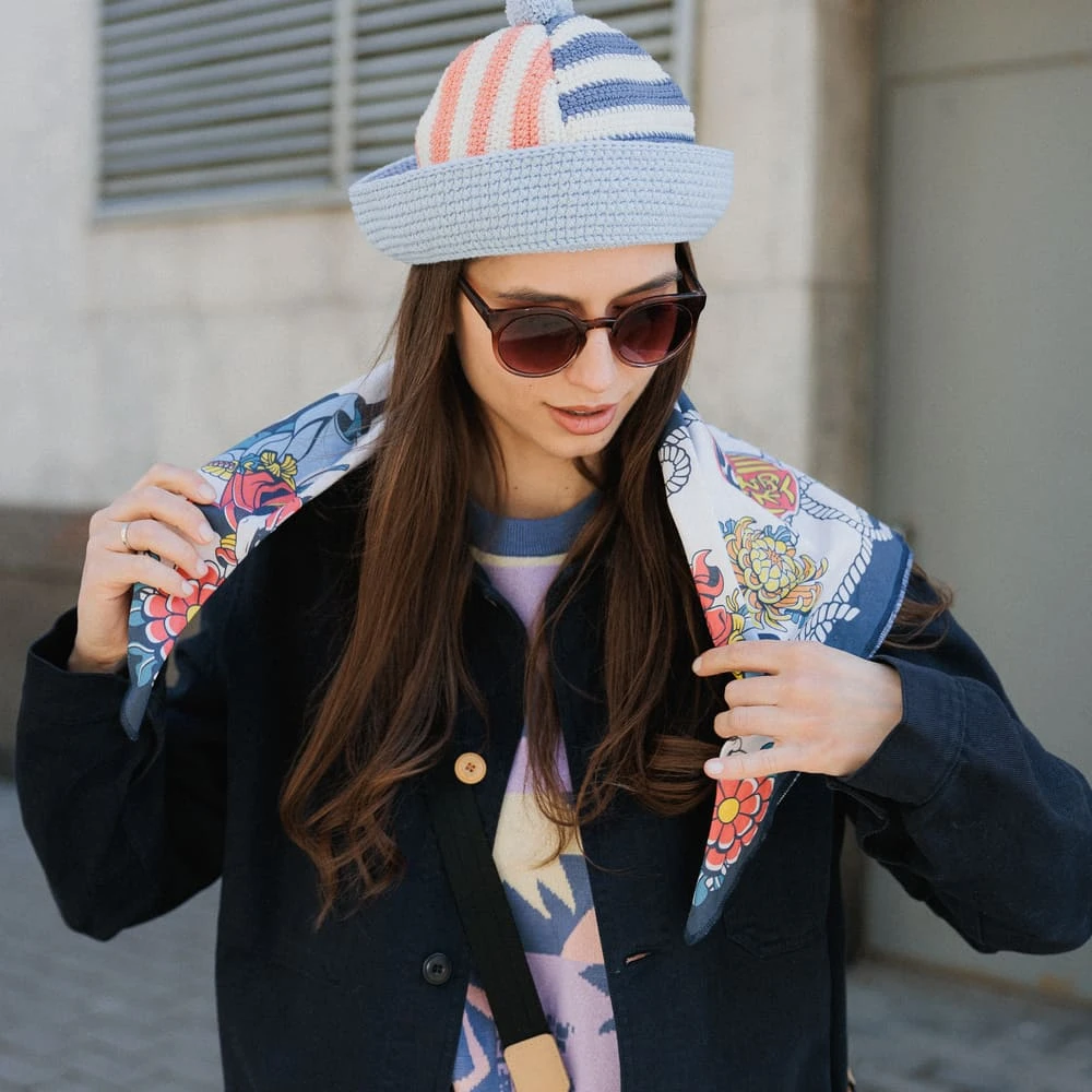 Морячка CHECK YA HEAD с помпоном 26234/54 - фото 7