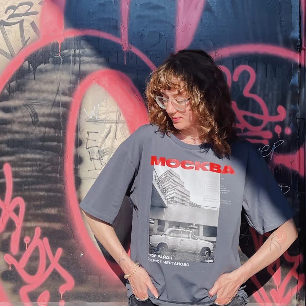 Футболка Allmodernism Чертаново оверсайз - фото 2