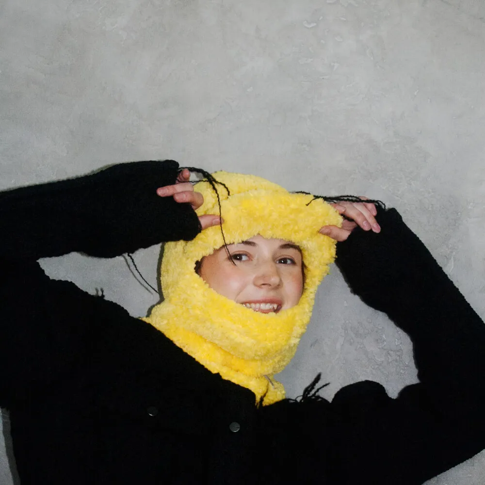 Балаклава CHECK YA HEAD жёлтая T1919/166 - фото 15