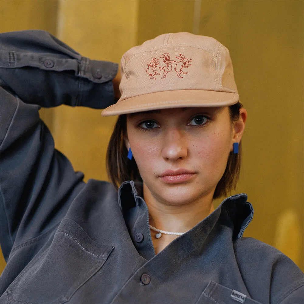 Кепка Friend Function Беспокойные зайцы бежевая - фото 9