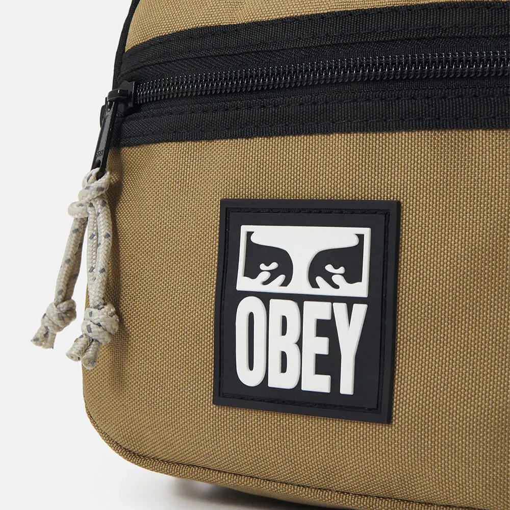 Сумка Obey Small Messenger Bag Caramel Brown - фото 4
