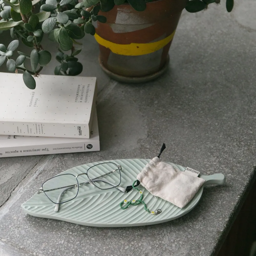 Блюдце для украшений и мелочей Лист Joli Home - фото 4